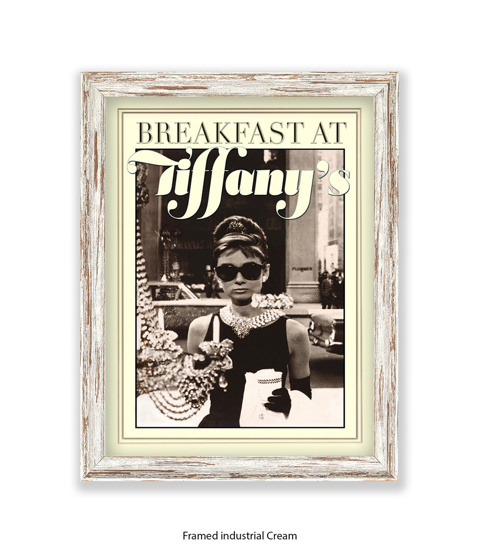 Audrey Hepburn Window Art Print