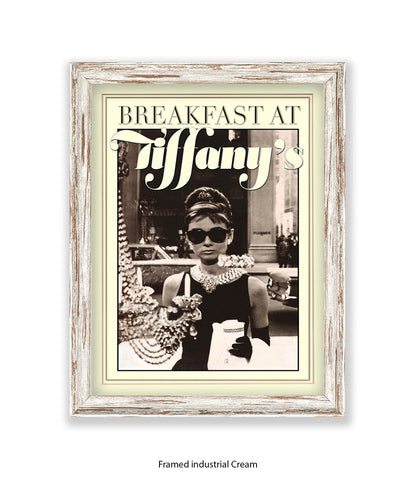 Audrey Hepburn Window Art Print