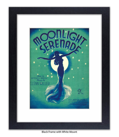 Moonlight Serenade Glenn Miller Art Print