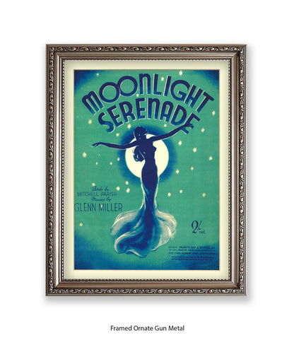 Moonlight Serenade Glenn Miller Art Print