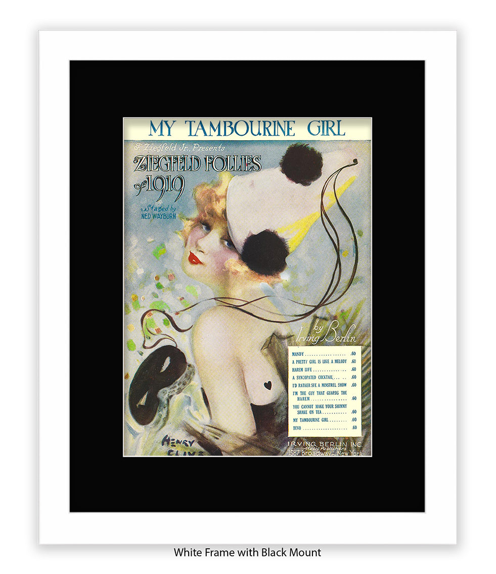 My Tambourine Girl Art Print