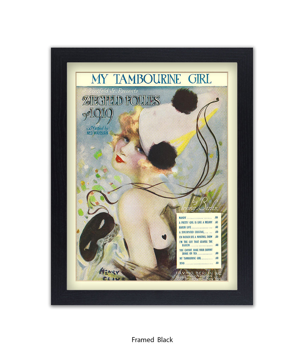 My Tambourine Girl Art Print