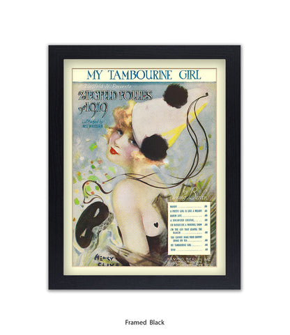 My Tambourine Girl Art Print