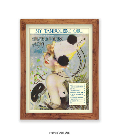My Tambourine Girl Art Print