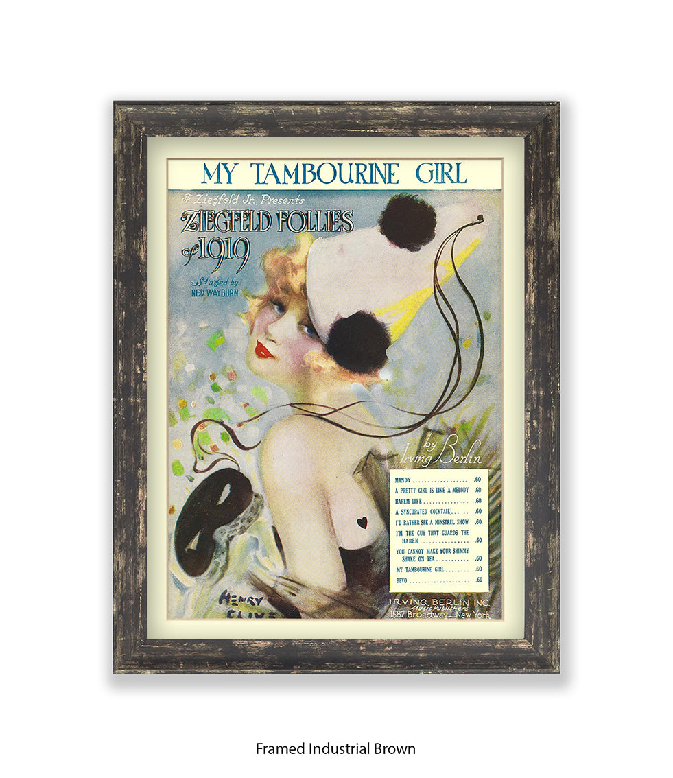 My Tambourine Girl Art Print