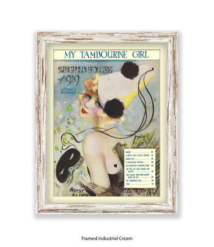 My Tambourine Girl Art Print