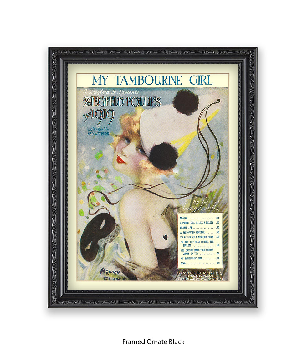My Tambourine Girl Art Print