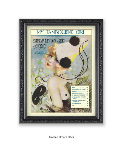 My Tambourine Girl Art Print