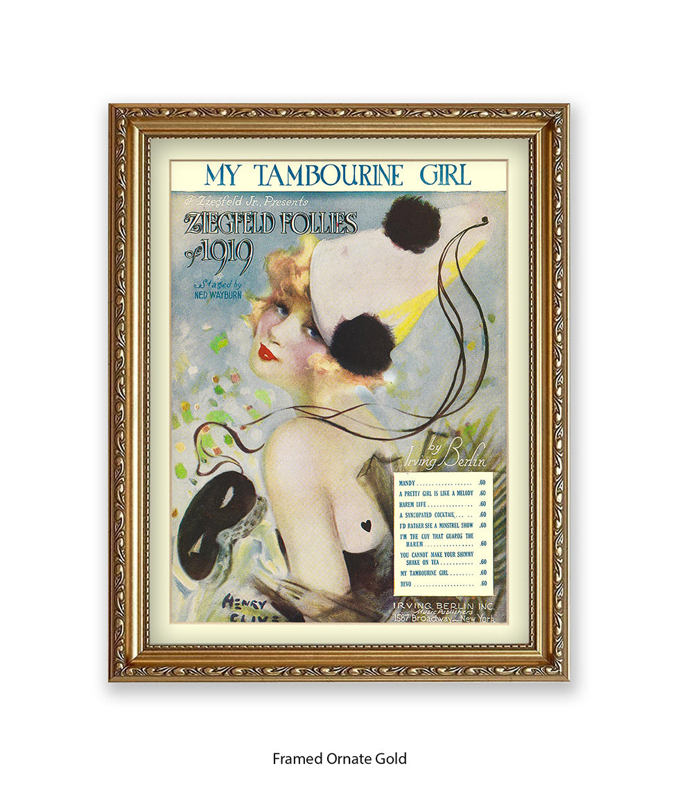 My Tambourine Girl Art Print