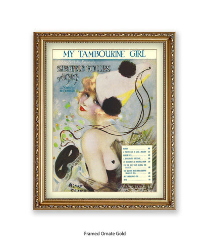 My Tambourine Girl Art Print