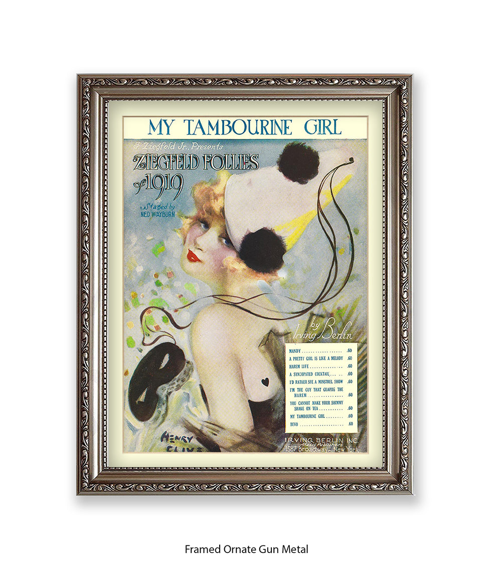 My Tambourine Girl Art Print