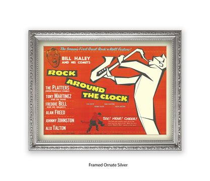 Bill Haley Rock Around The Clock Art Print