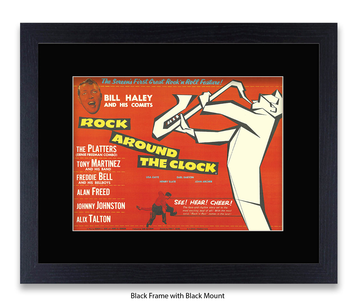 Bill Haley Rock Around The Clock Art Print