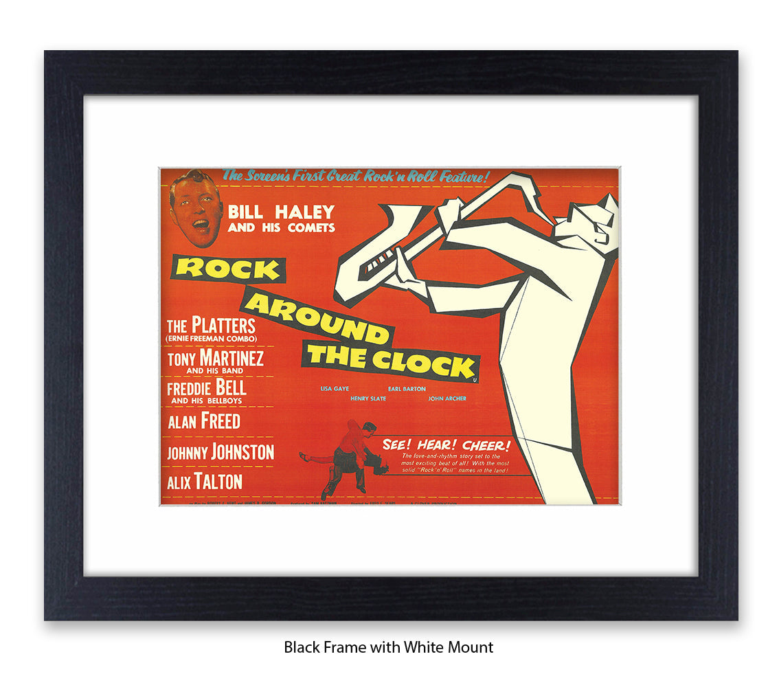 Bill Haley Rock Around The Clock Art Print