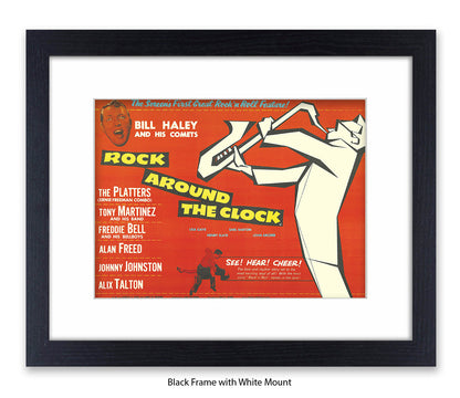Bill Haley Rock Around The Clock Art Print