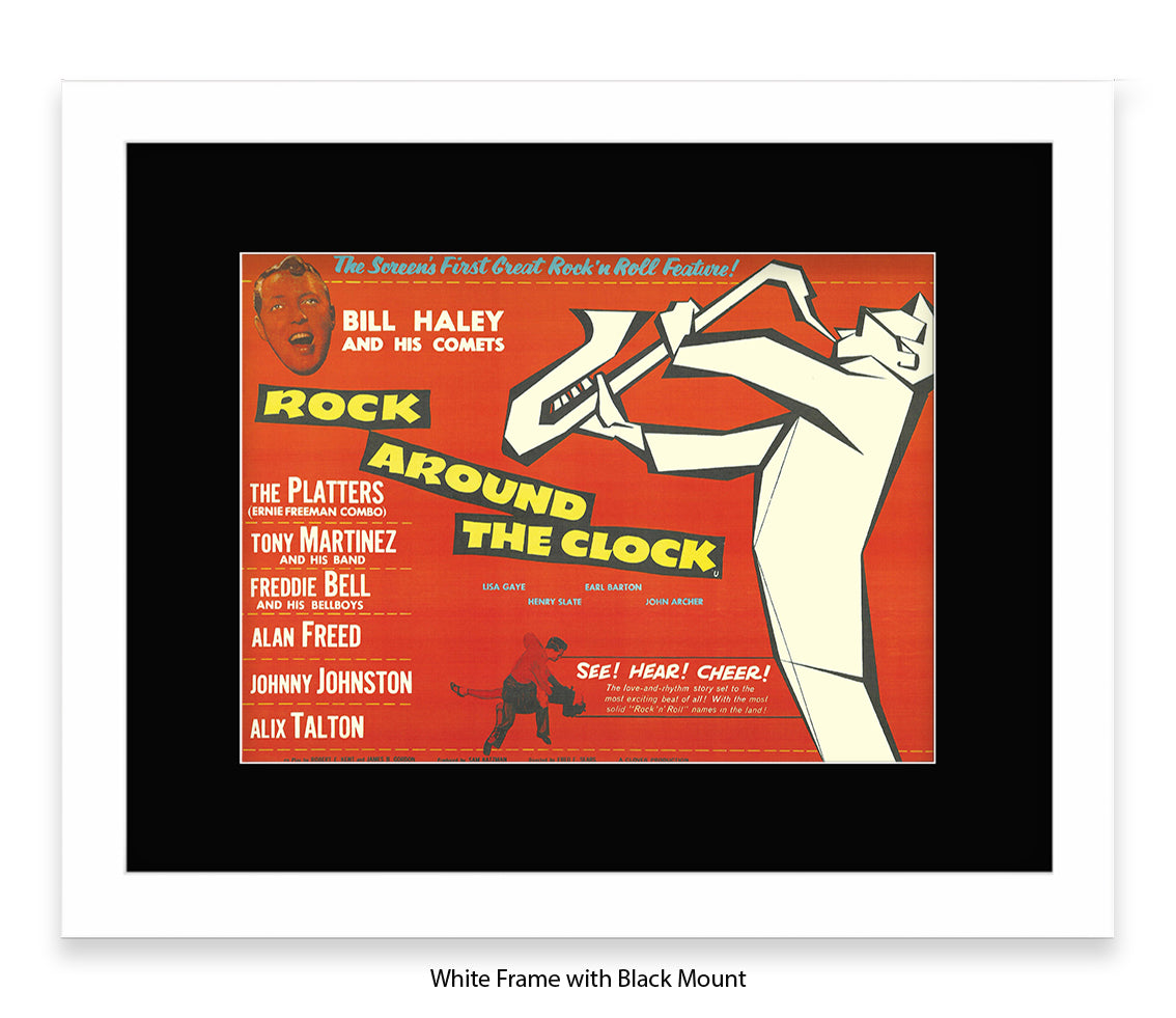 Bill Haley Rock Around The Clock Art Print