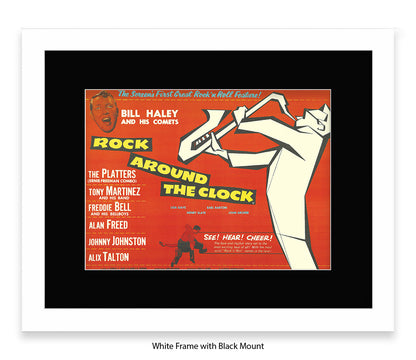 Bill Haley Rock Around The Clock Art Print