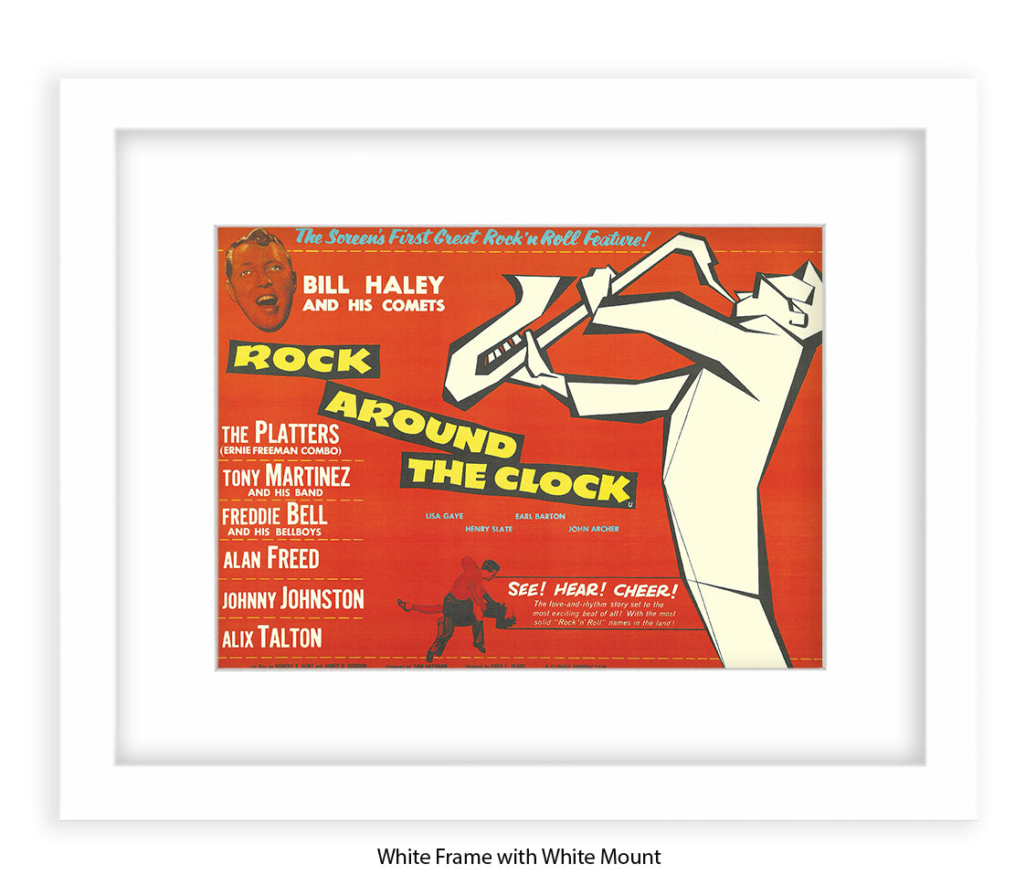 Bill Haley Rock Around The Clock Art Print
