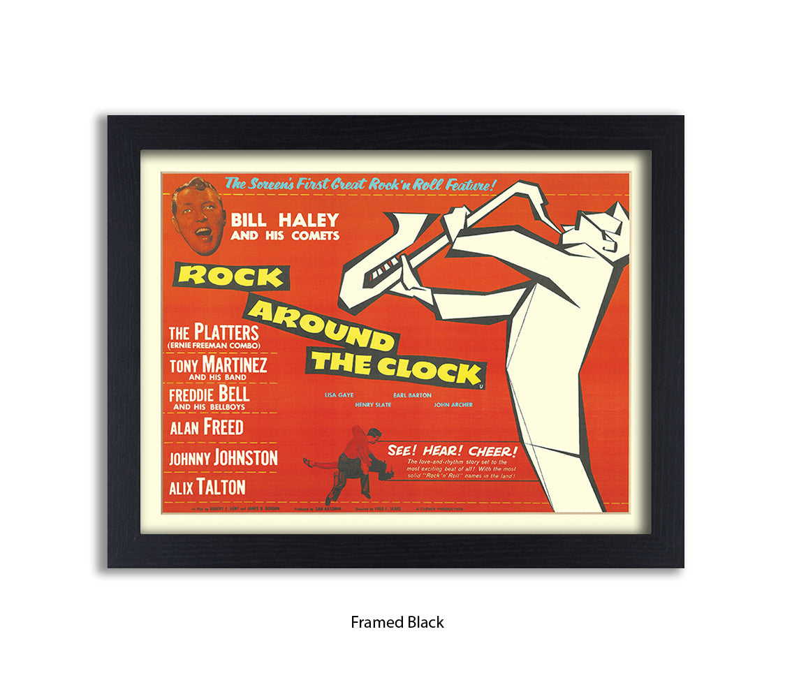Bill Haley Rock Around The Clock Art Print