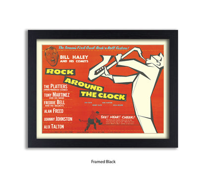 Bill Haley Rock Around The Clock Art Print