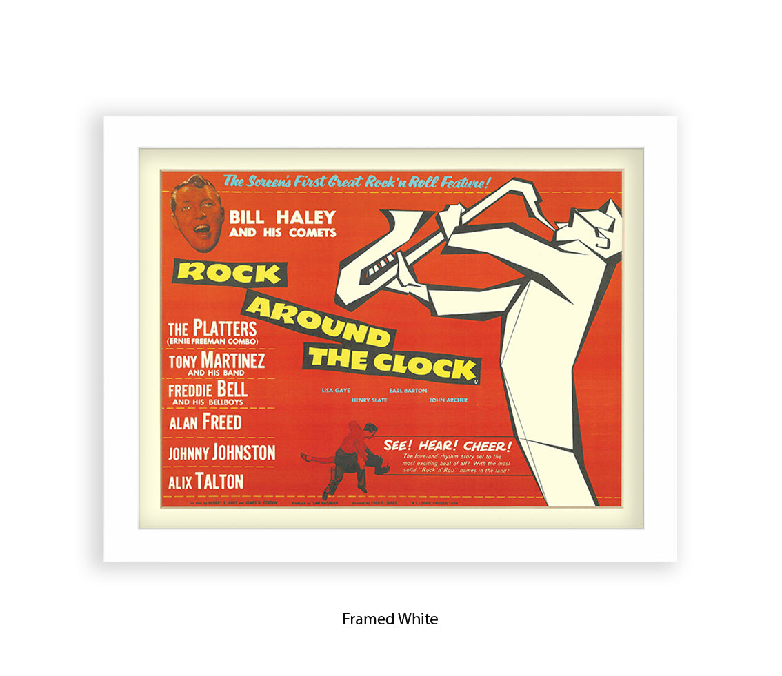 Bill Haley Rock Around The Clock Art Print