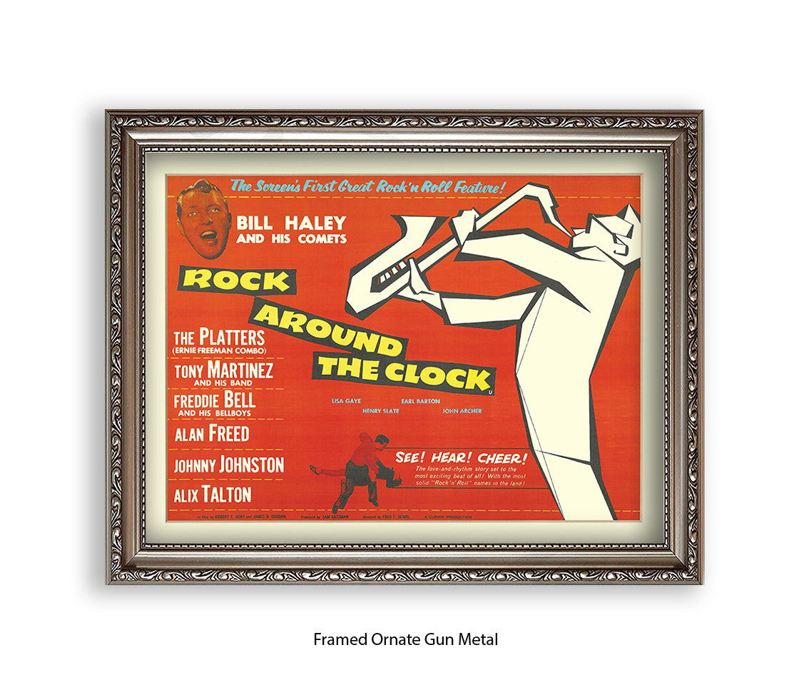 Bill Haley Rock Around The Clock Art Print