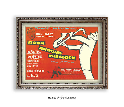 Bill Haley Rock Around The Clock Art Print