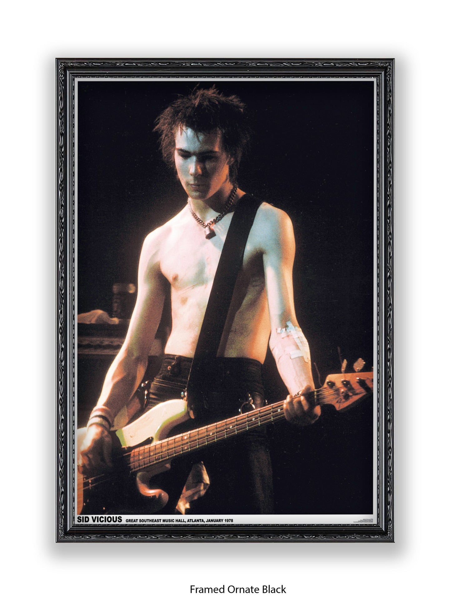 Sid Vicious - Atlanta - 1978  - Poster