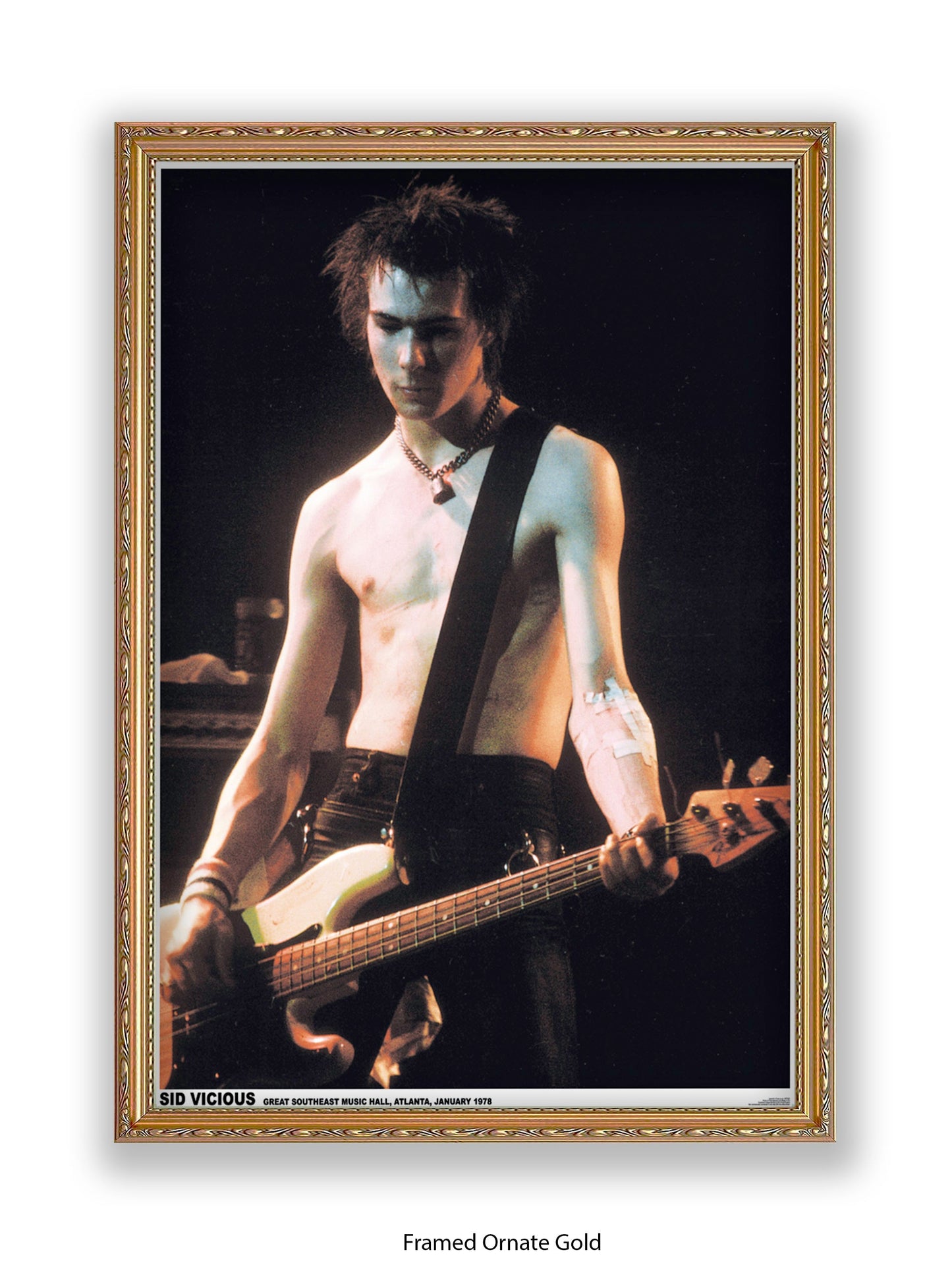 Sid Vicious - Atlanta - 1978  - Poster