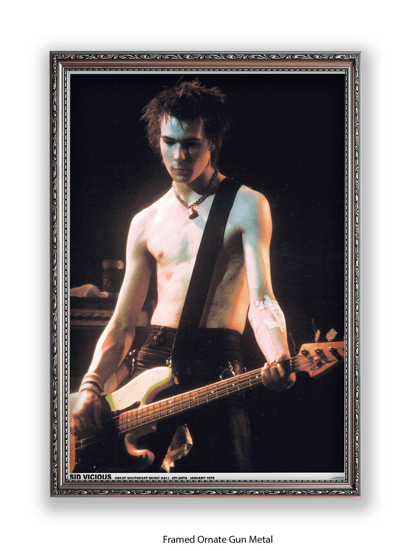 Sid Vicious - Atlanta - 1978  - Poster