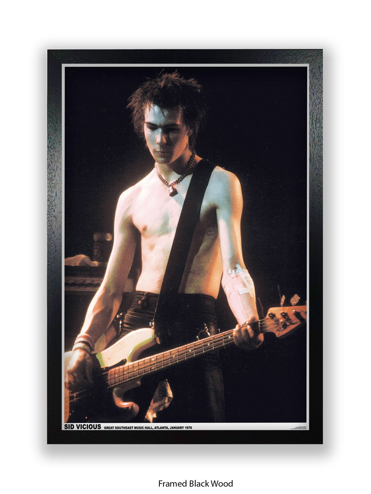 Sid Vicious - Atlanta - 1978  - Poster