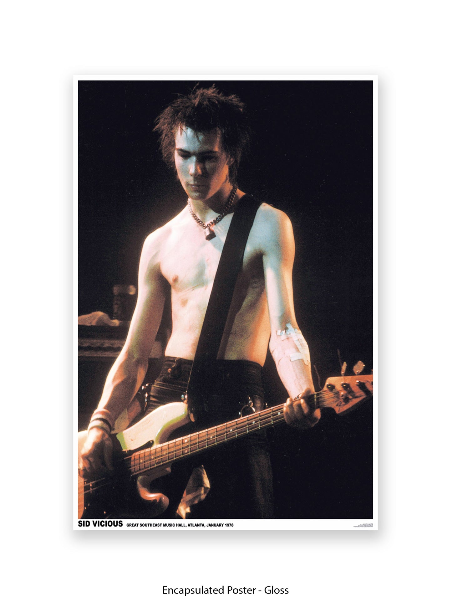 Sid Vicious - Atlanta - 1978  - Poster