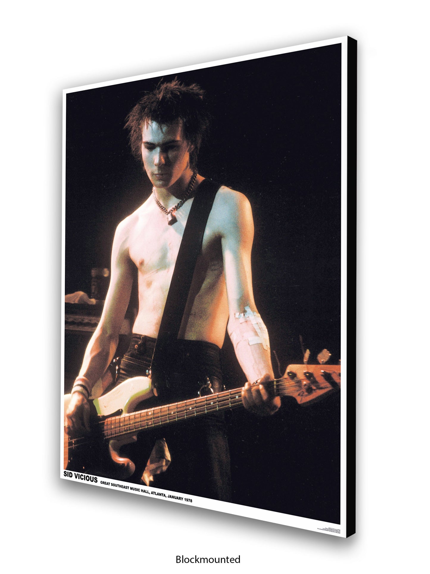 Sid Vicious - Atlanta - 1978  - Poster