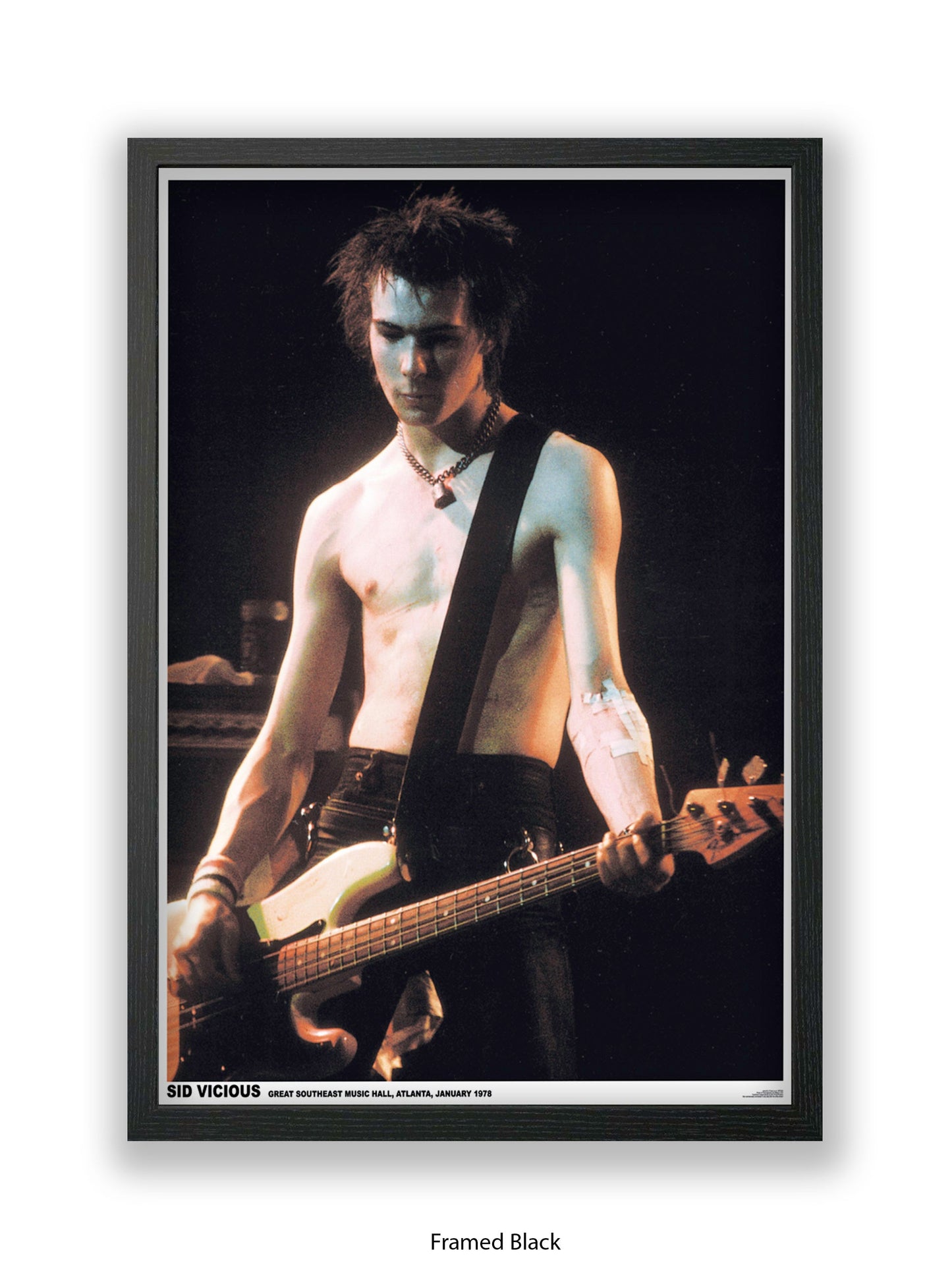 Sid Vicious - Atlanta - 1978  - Poster