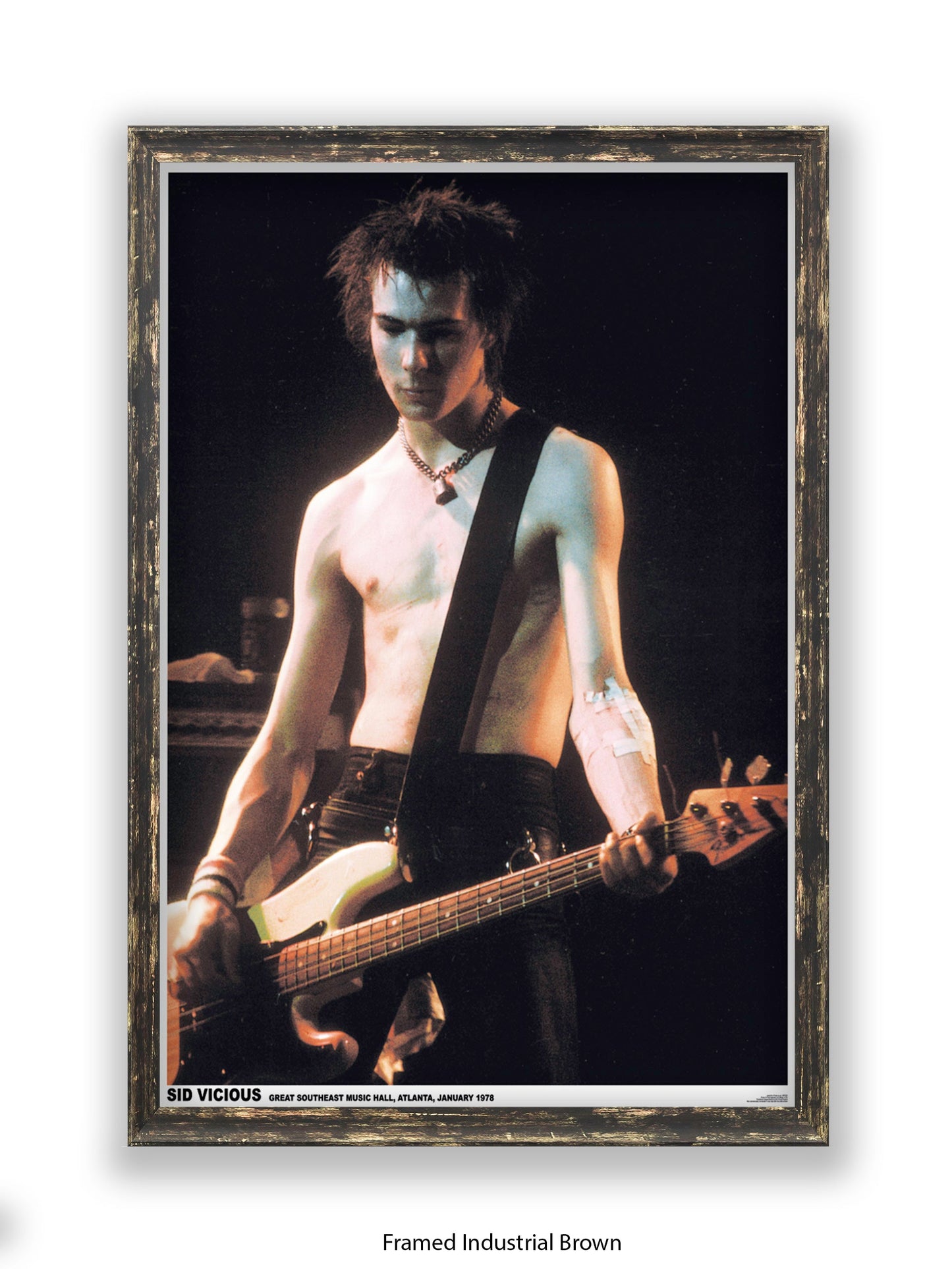 Sid Vicious - Atlanta - 1978  - Poster
