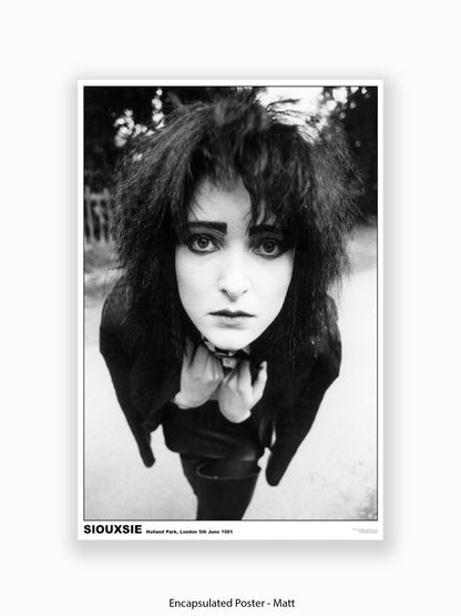 Siouxsie - Holland Park 1981 - Poster