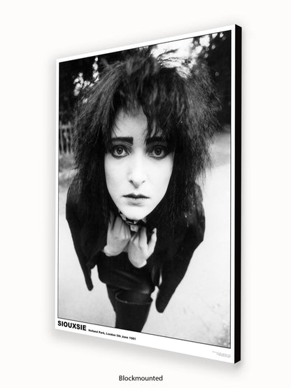Siouxsie - Holland Park 1981 - Poster