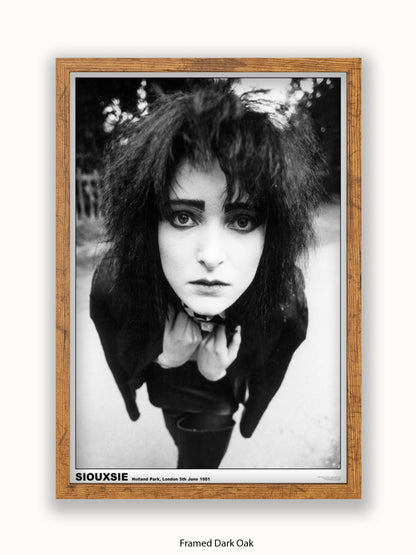 Siouxsie - Holland Park 1981 - Poster