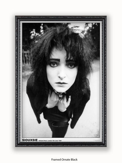 Siouxsie - Holland Park 1981 - Poster