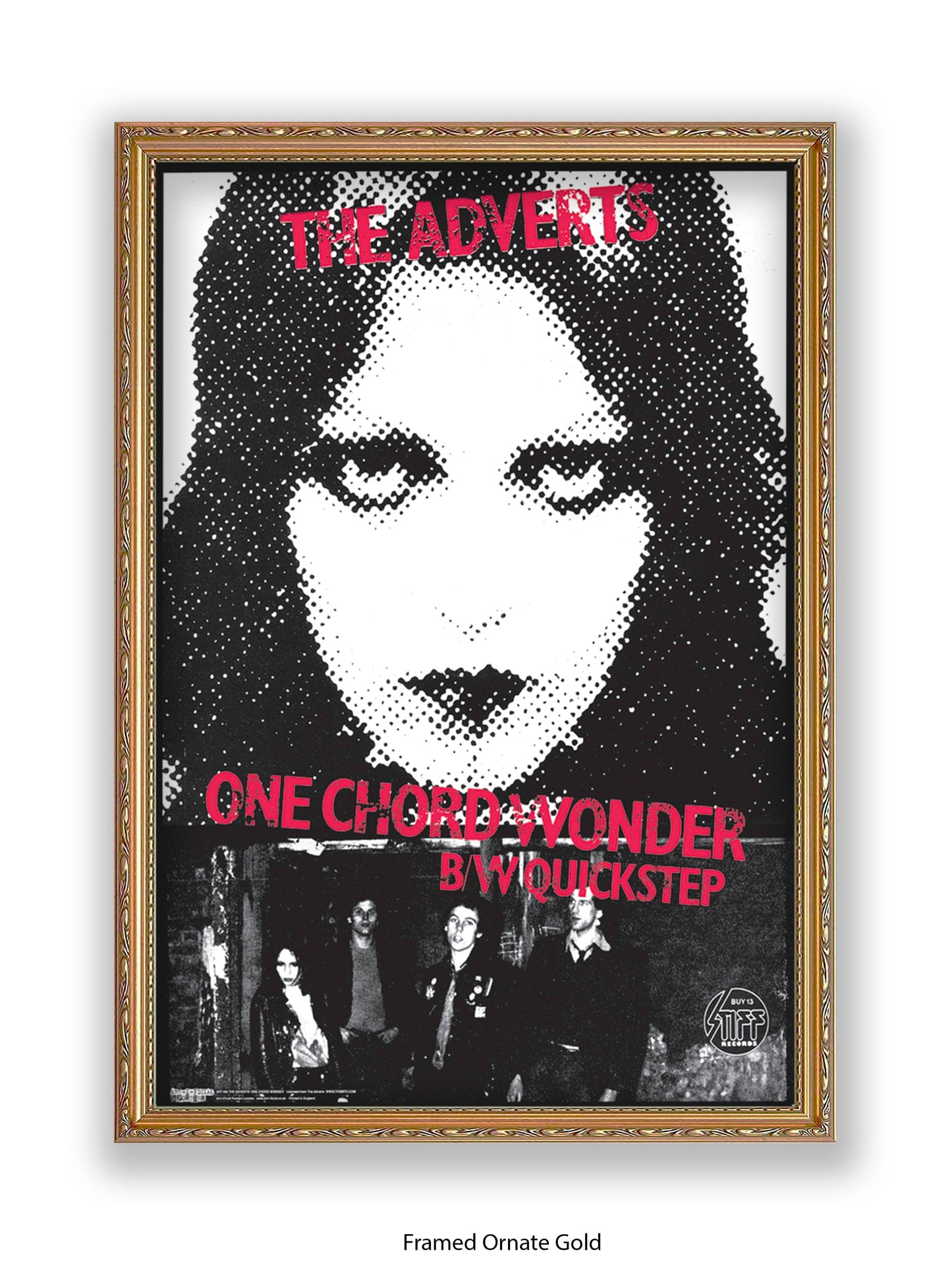 Adverts - One Chord  Wonder - Poster