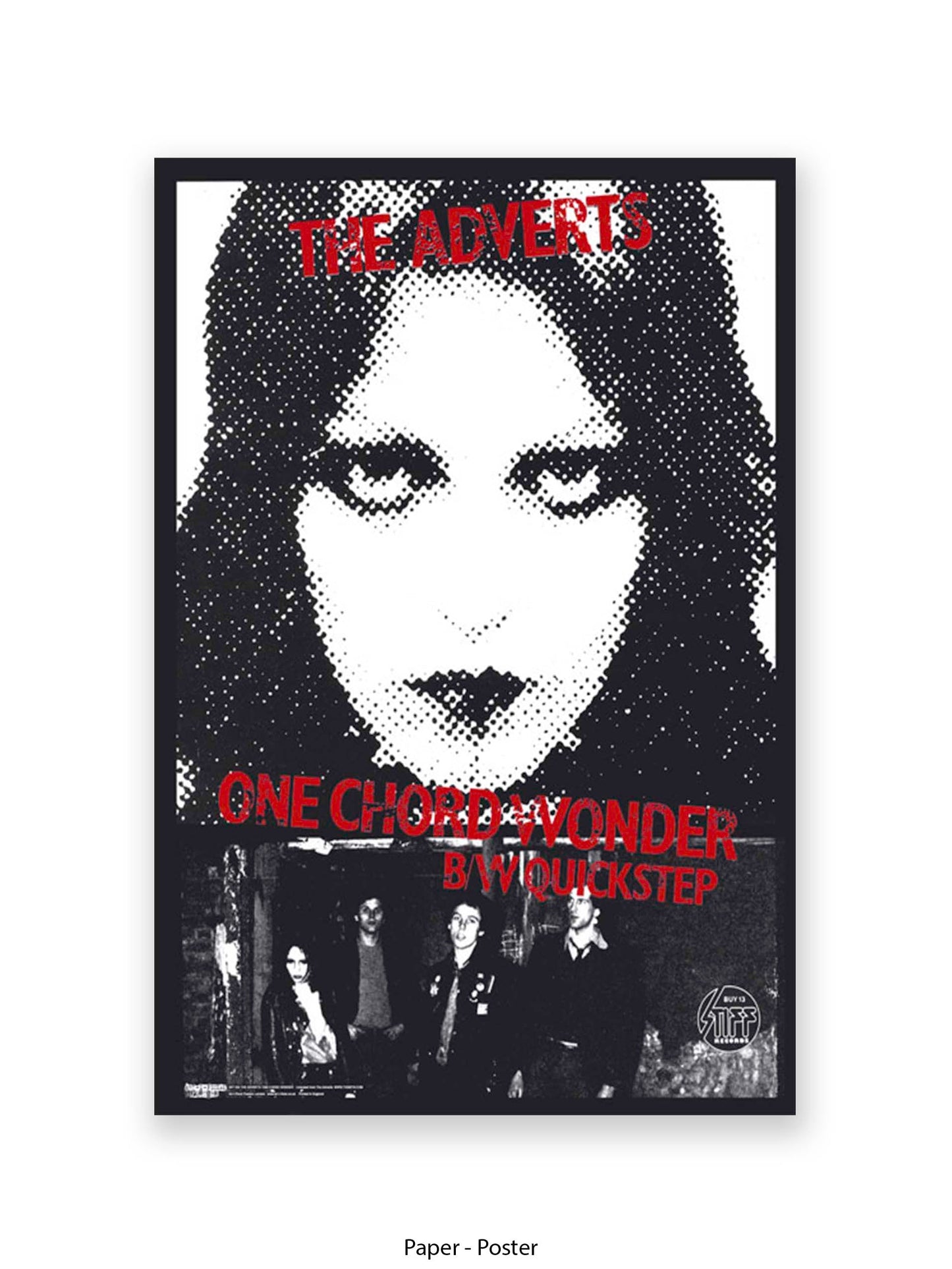 Adverts - One Chord  Wonder - Poster