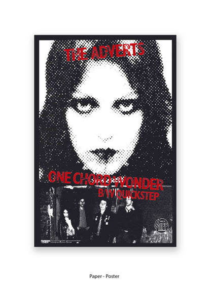 Adverts - One Chord  Wonder - Poster