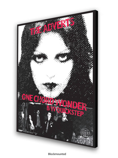 Adverts - One Chord  Wonder - Poster