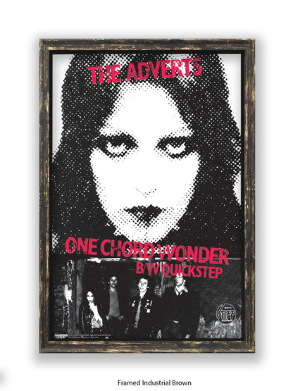 Adverts - One Chord  Wonder - Poster