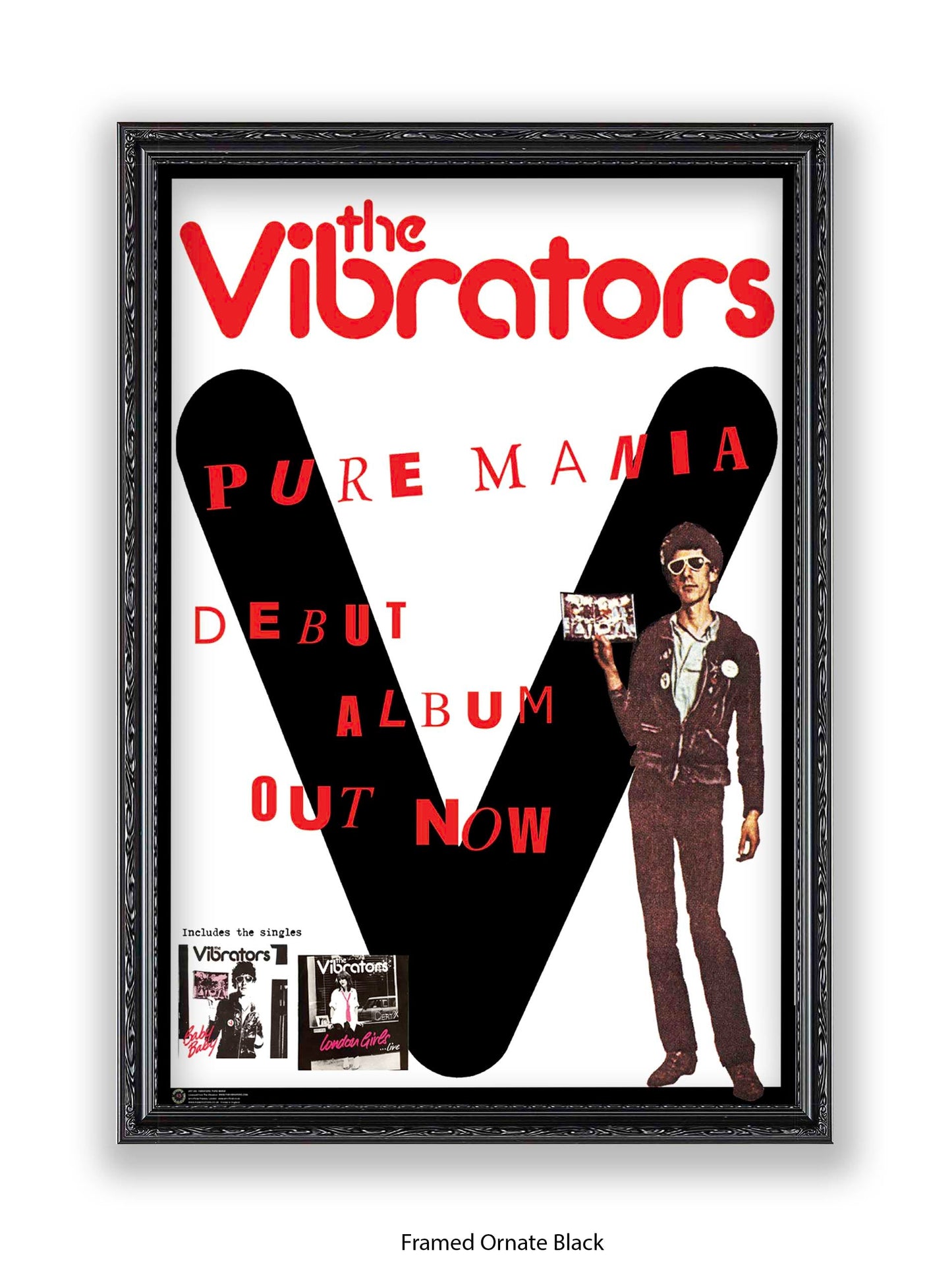 Vibrators - Pure Mania - Poster