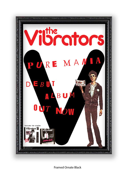 Vibrators - Pure Mania - Poster