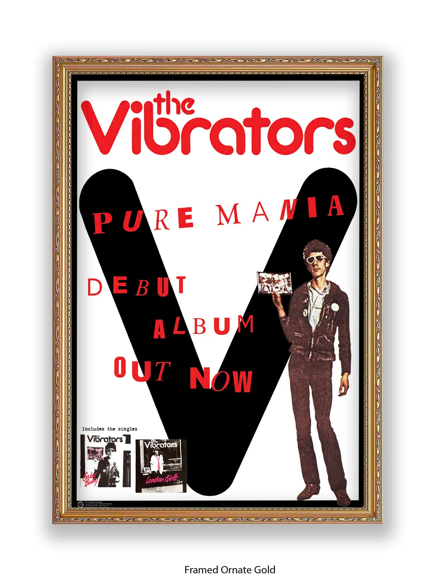 Vibrators - Pure Mania - Poster