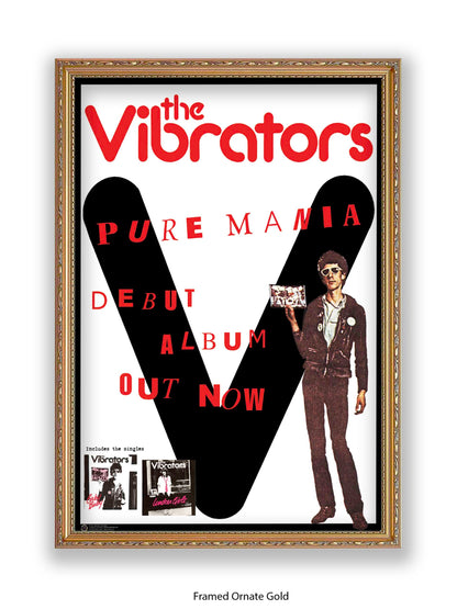Vibrators - Pure Mania - Poster