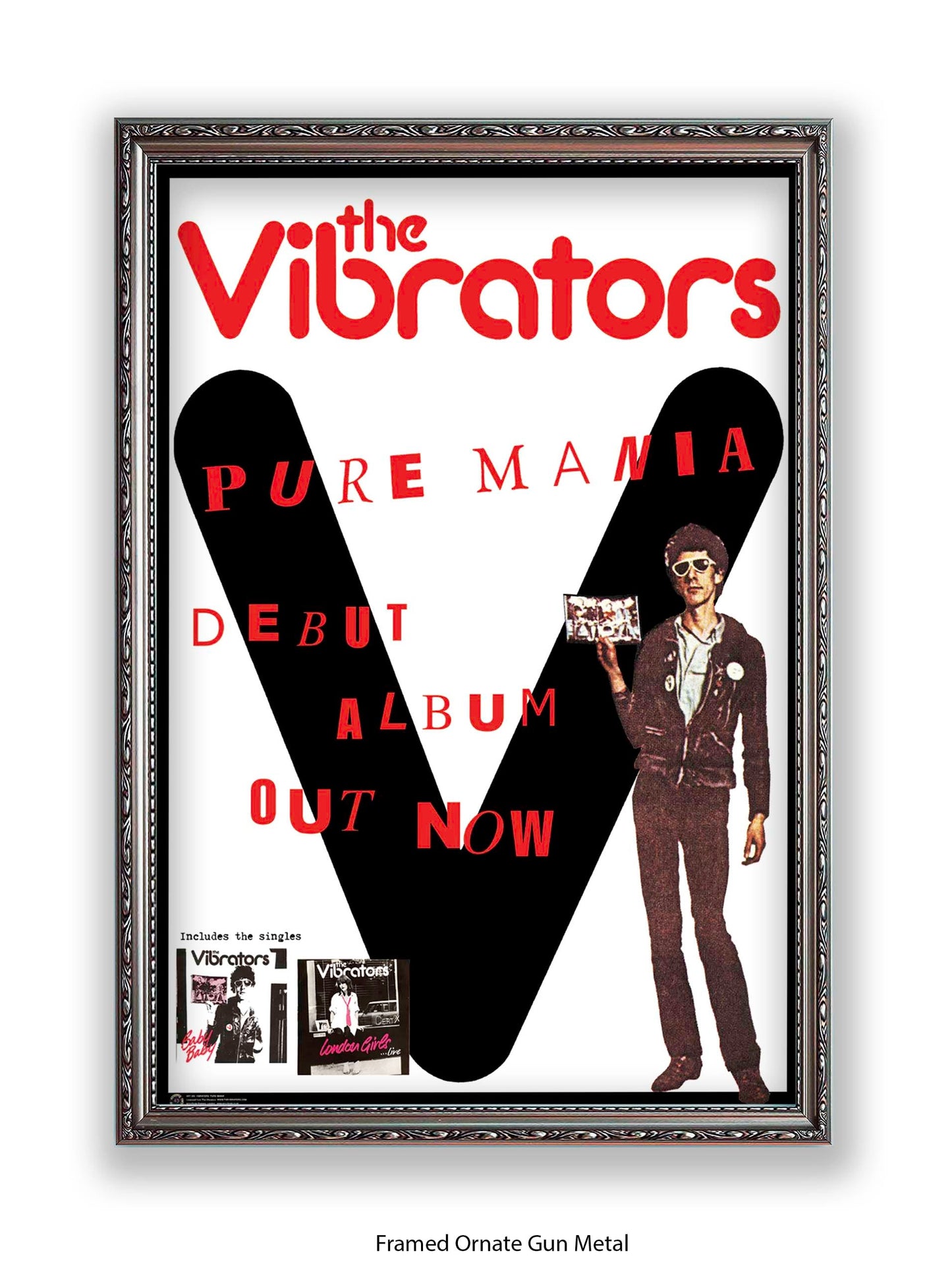 Vibrators - Pure Mania - Poster
