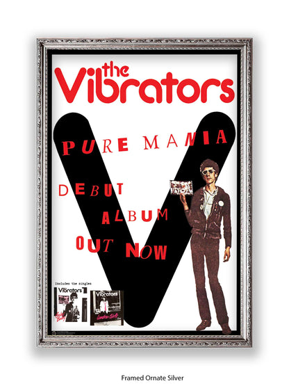 Vibrators - Pure Mania - Poster